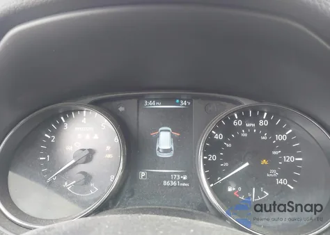 2017 Nissan Rogue Sv z USA, uszkodzony, nr VIN JN8AT2MV8HW284763